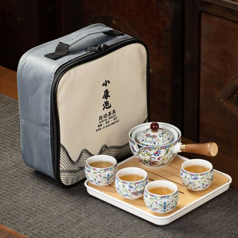 Korean Tea Set - Chinese Kung Fu Ceramic Tea Set