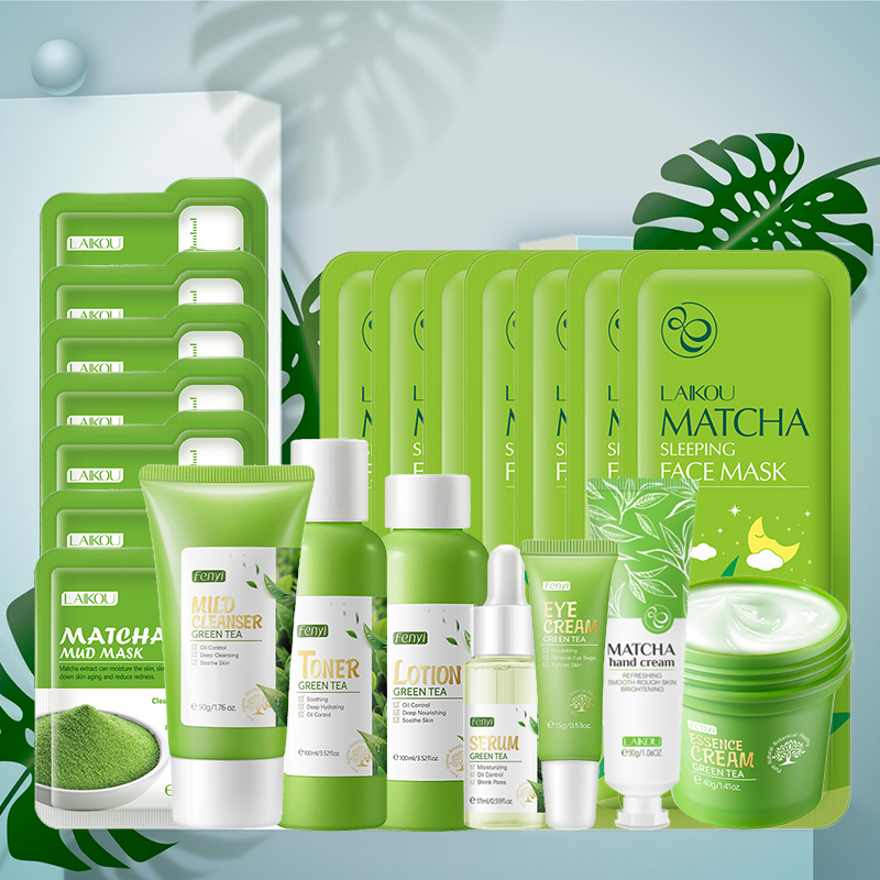 Green Tea Skin Care Kit Korean – Korean Tea Set Bewertung und Preis
