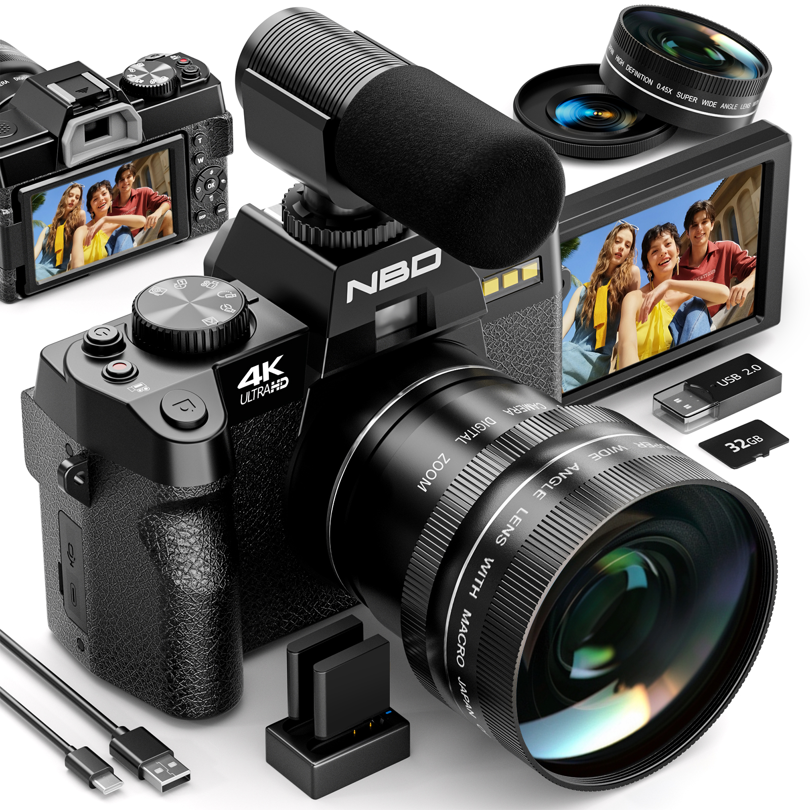NBD S100F 48MP 4K Digital Came – Korean Lifestyle Video Bewertung und Preis