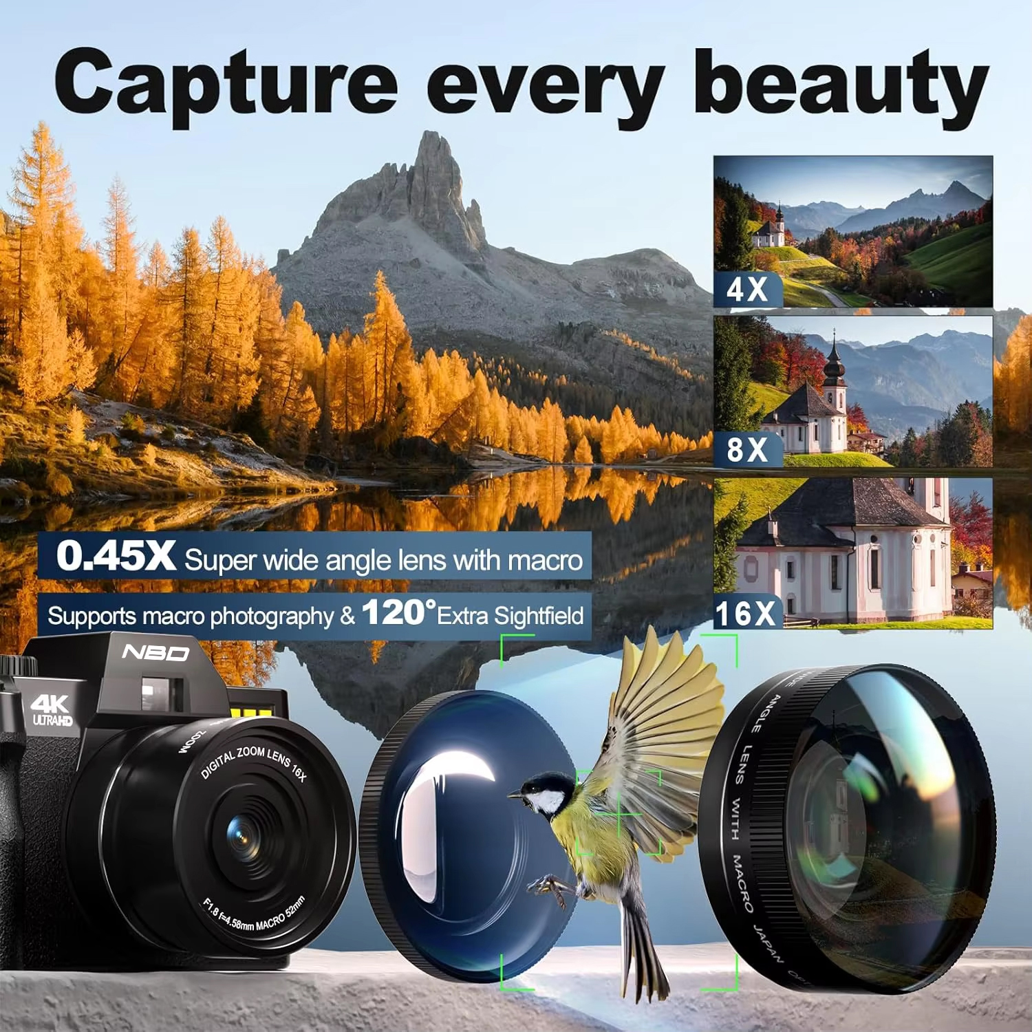 NBD S100F 48MP 4K Digital Came – Korean Lifestyle Video Bewertung und Preis