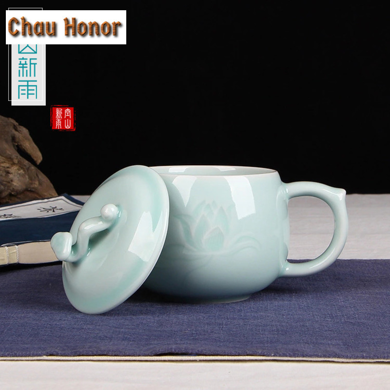 350ml Longquan Celadon Lotus C – Celadon Ceramic Cup Bewertung und Preis