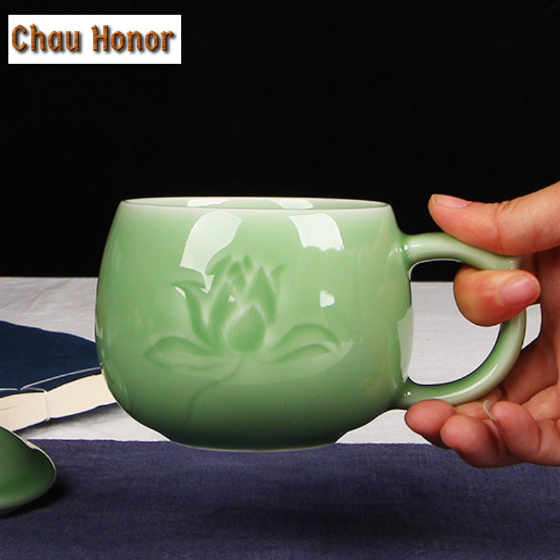 350ml Longquan Celadon Lotus C – Celadon Ceramic Cup Bewertung und Preis