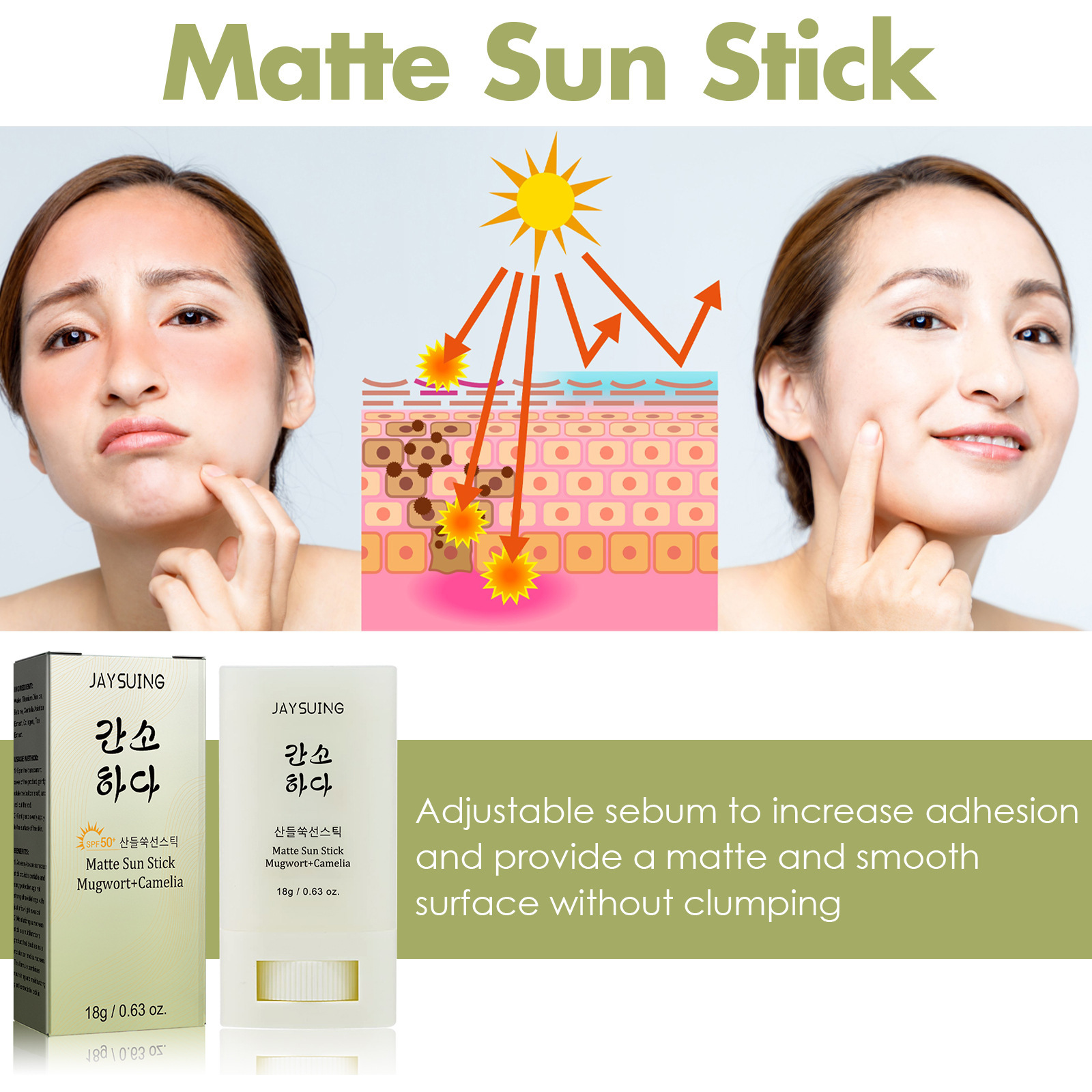JAYSUING Sunscreen stick Body  – Sunstick Korean Spf Bewertung und Preis