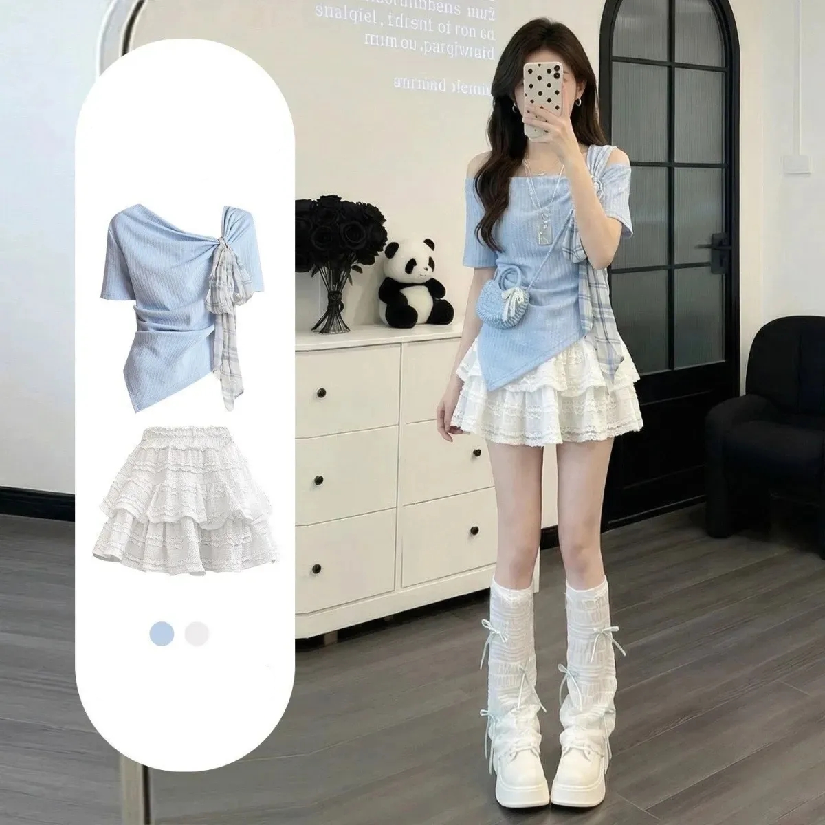 Women's Korean Summer Sweet Bl – Korean Lifestyle Bewertung und Preis