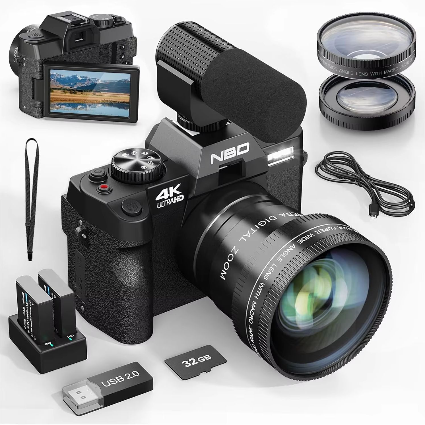 NBD S100F 48MP&4K Digital Came – Korean Lifestyle Youtubers Bewertung und Preis