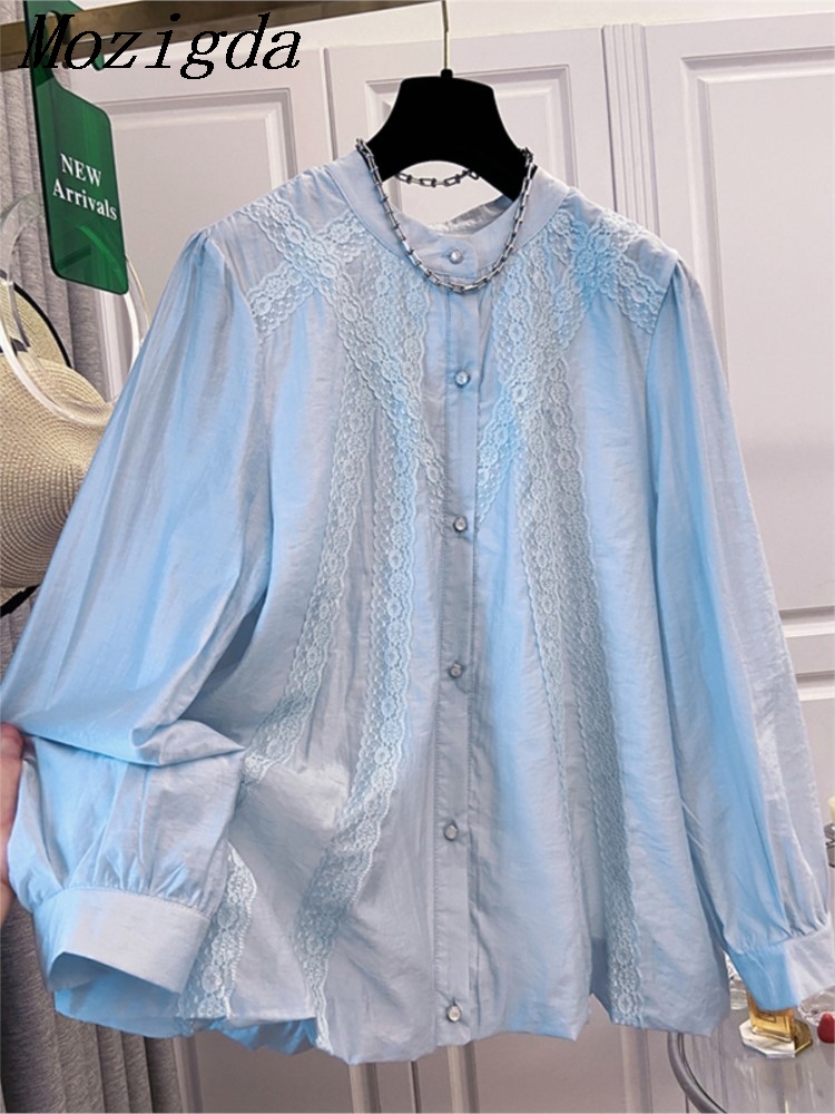 Oversize Spring Lace Round Nec – Korean Lifestyle Bewertung und Preis