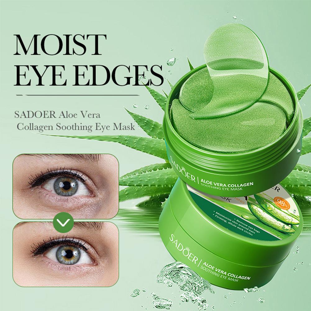 60pcs Aloe Vera Collagen Under – Sheet Mask Collagen Bewertung und Preis