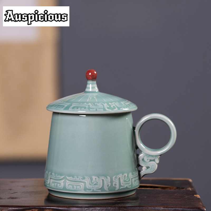 395ml Longquan Celadon Bronze  – Celadon Ceramic Cup Bewertung und Preis