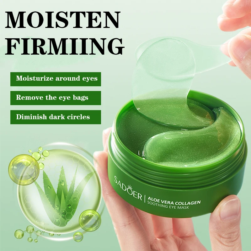 60pcs Aloe Vera Collagen Eye M – Sheet Mask Collagen Bewertung und Preis