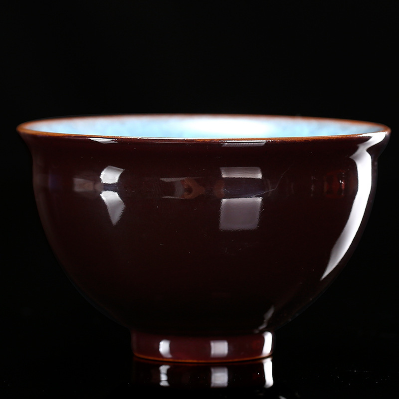 Large Ge Kiln Ice Crack Tea Cu – Celadon Ceramic Cup Bewertung und Preis