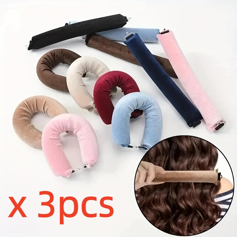 3pcs/pack Heatless Hair Curler – Sleeping Pack Overnight Bewertung und Preis