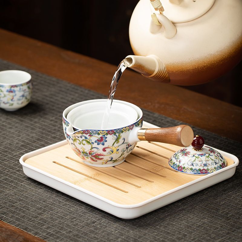 Chinese Kung Fu Ceramic Tea Se – Korean Tea Set Bewertung und Preis