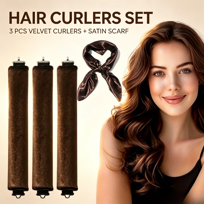 Thickened Heatless Curlers 3 P – Sleeping Pack Overnight Bewertung und Preis