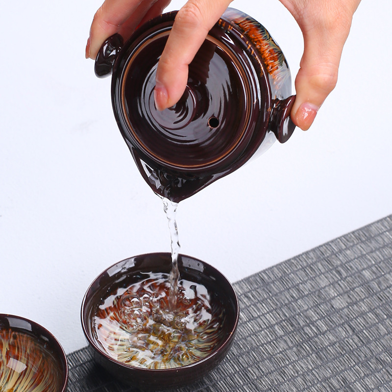 Portable ceramic teapot gaiwan – Korean Tea Set Bewertung und Preis