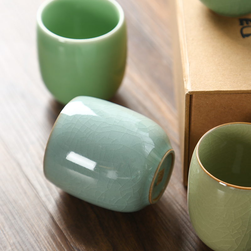 CHANSHOVA-Porcelain Tea Cup Se – Celadon Ceramic Cup Bewertung und Preis