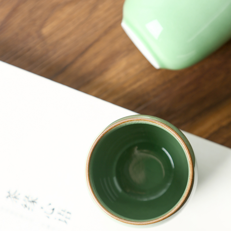 CHANSHOVA-Porcelain Tea Cup Se – Celadon Ceramic Cup Bewertung und Preis