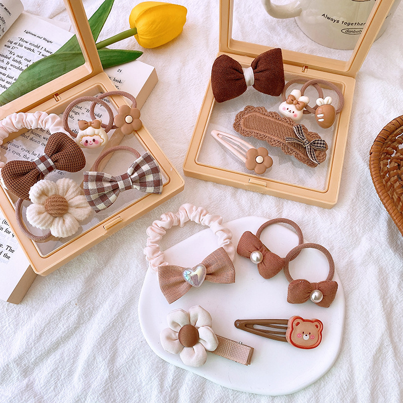 5Pcs Hair Accessory Set Milk T – Korean Tea Set Bewertung und Preis