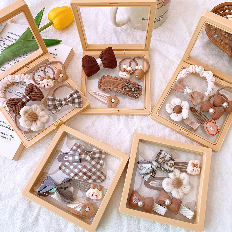 5Pcs Hair Accessory Set Milk T – Korean Tea Set Bewertung und Preis
