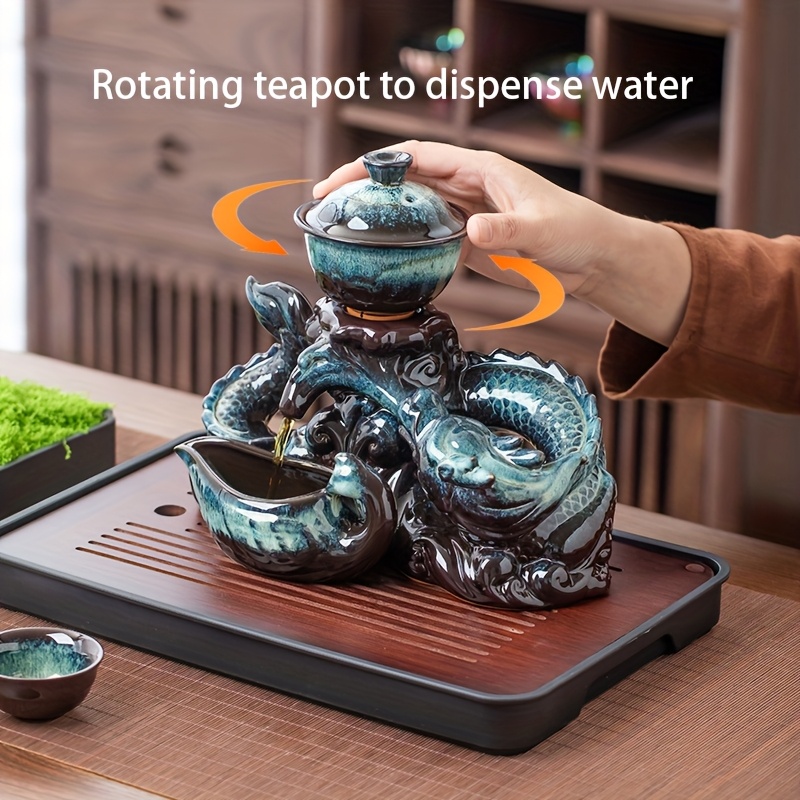 Coiling Dragon Ceramic Teapot  – Korean Tea Set Bewertung und Preis