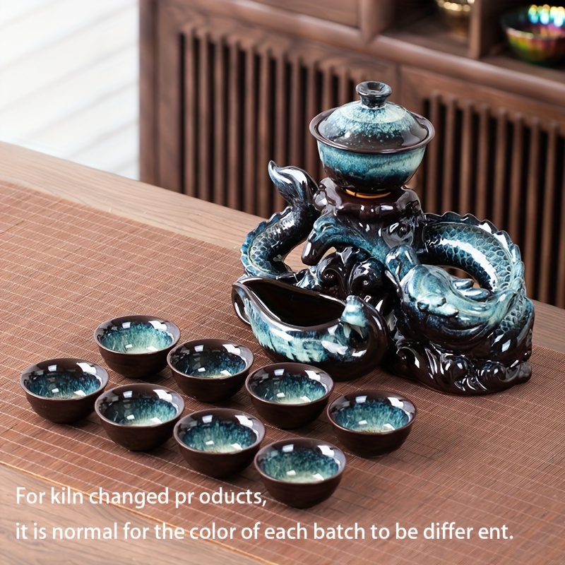 Coiling Dragon Ceramic Teapot  – Korean Tea Set Bewertung und Preis