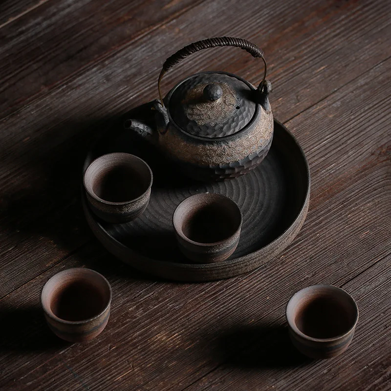 Japanese Crude Tao Yi Pot Four – Korean Tea Set Bewertung und Preis