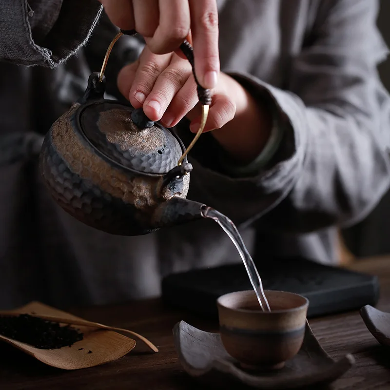 Japanese Crude Tao Yi Pot Four – Korean Tea Set Bewertung und Preis