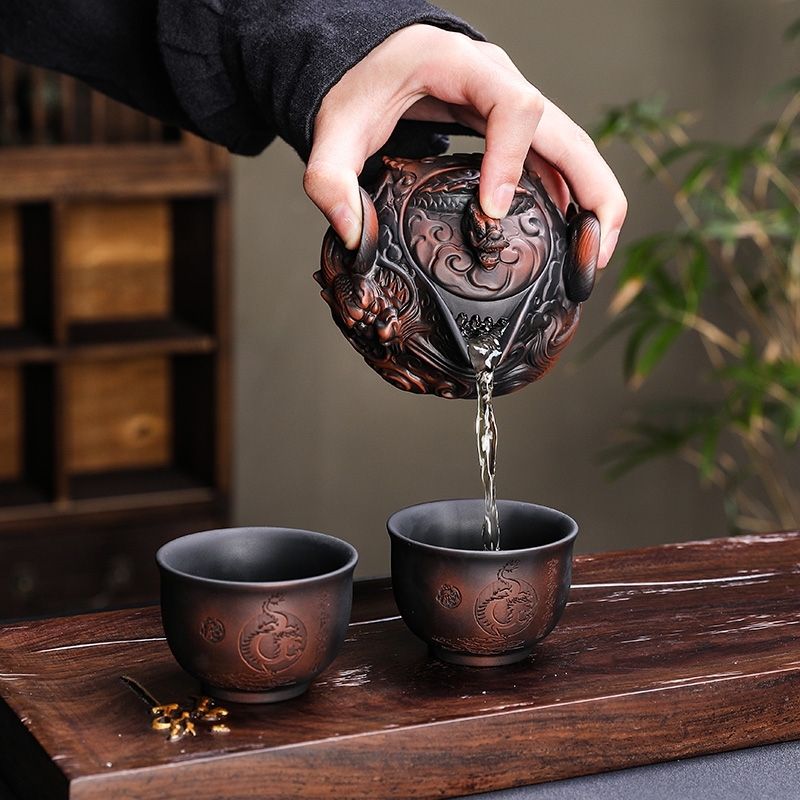 Chinese purple pottery handmad – Korean Tea Set Bewertung und Preis