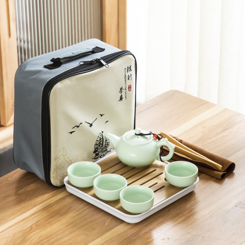 Outdoor portable travel kung F – Korean Tea Set Bewertung und Preis