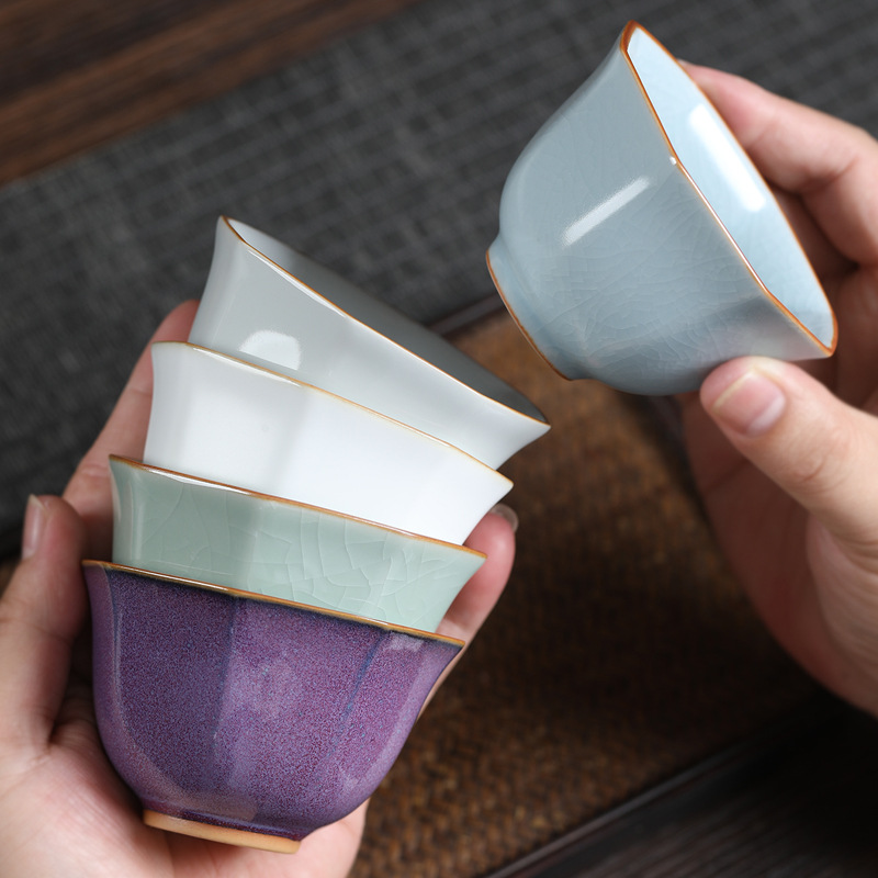 Five Famous Kilns 5 Cups Tea S – Celadon Ceramic Cup Bewertung und Preis