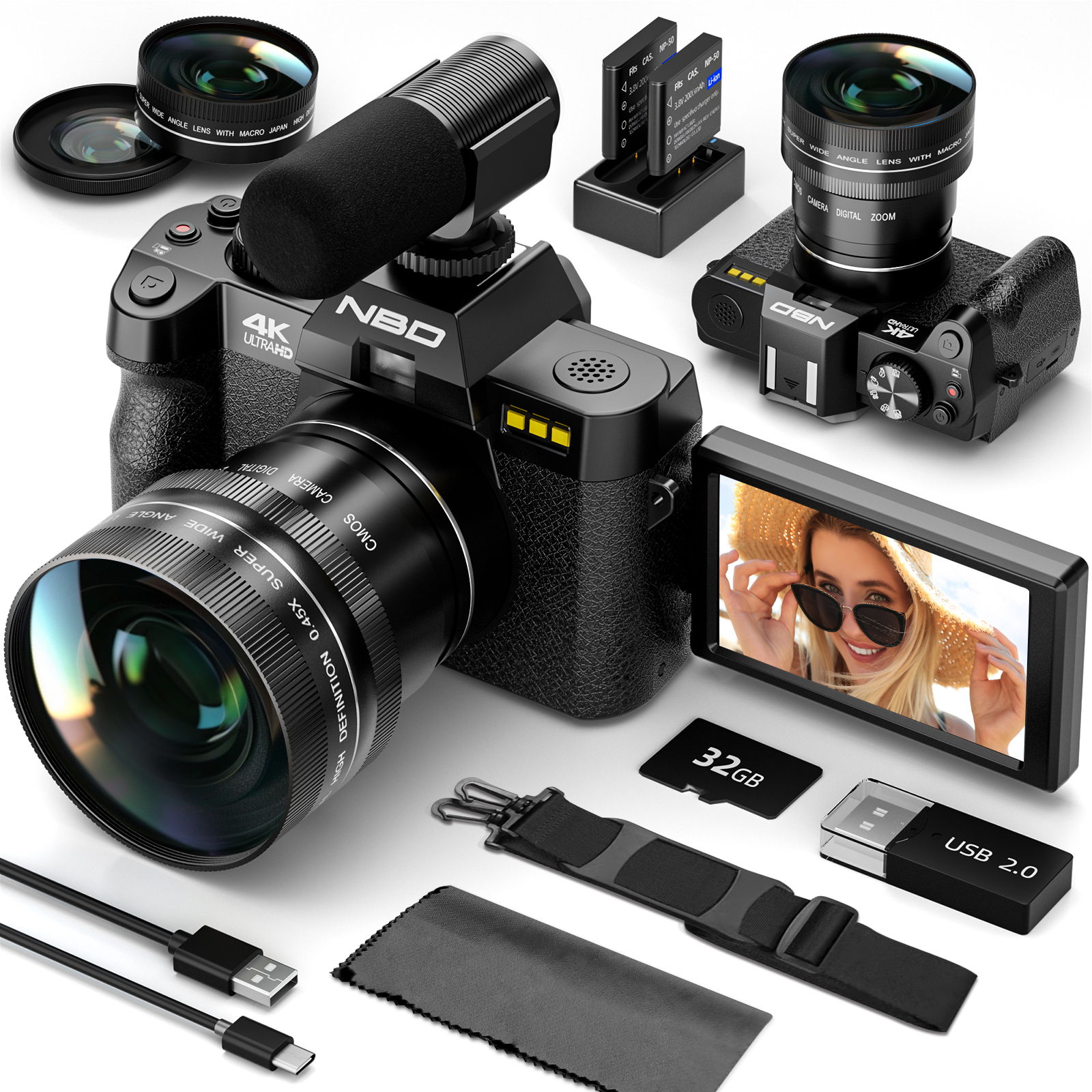 NBD 48MP 4K Digital Camera S10 – Korean Lifestyle Video Bewertung und Preis
