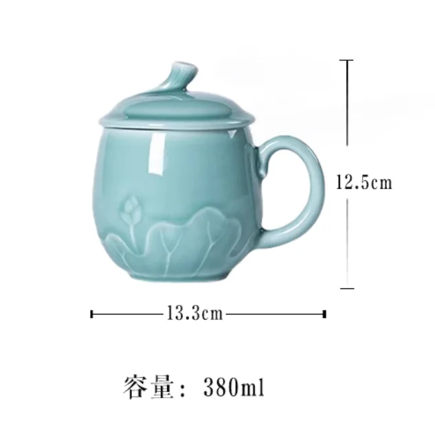 Longquan celadon office tea cu – Celadon Ceramic Cup Bewertung und Preis