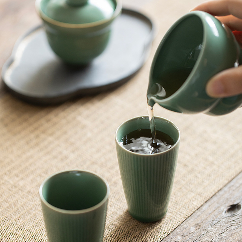 90ML Yue Kiln Celadon Tea Cup  – Celadon Ceramic Cup Bewertung und Preis