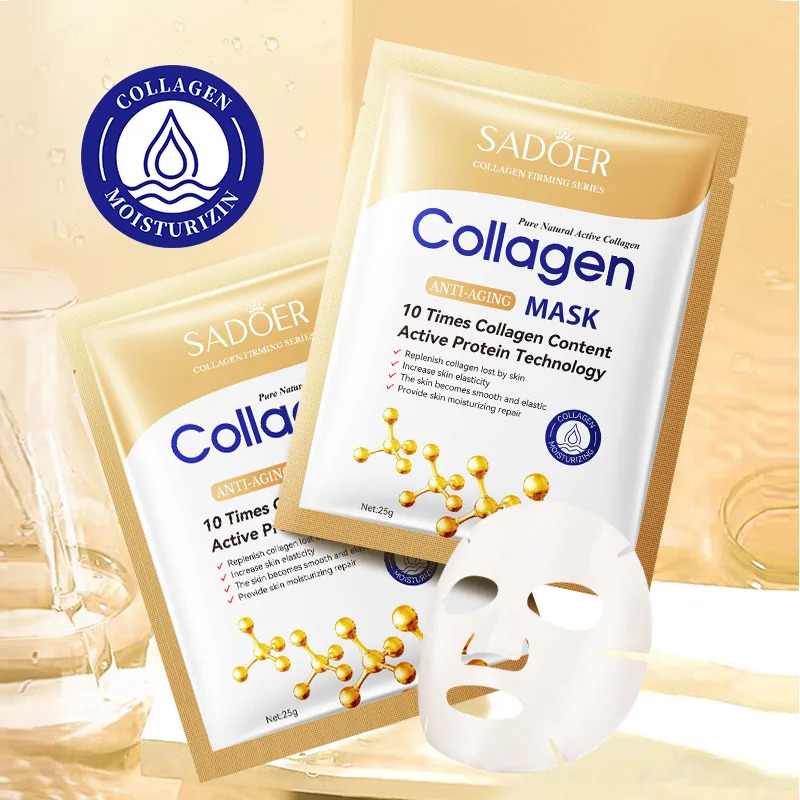10pcs Anti-aging Collagen Face – Sheet Mask Collagen Bewertung und Preis