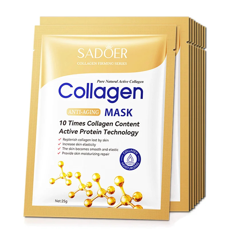 10pcs Anti-aging Collagen Face – Sheet Mask Collagen Bewertung und Preis