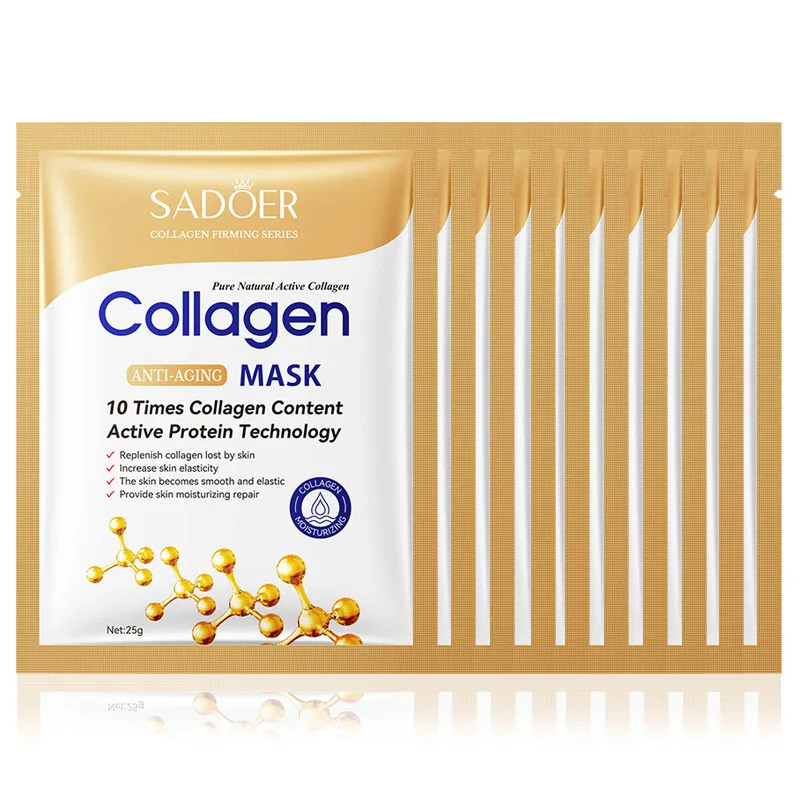 10pcs Anti-aging Collagen Face – Sheet Mask Collagen Bewertung und Preis