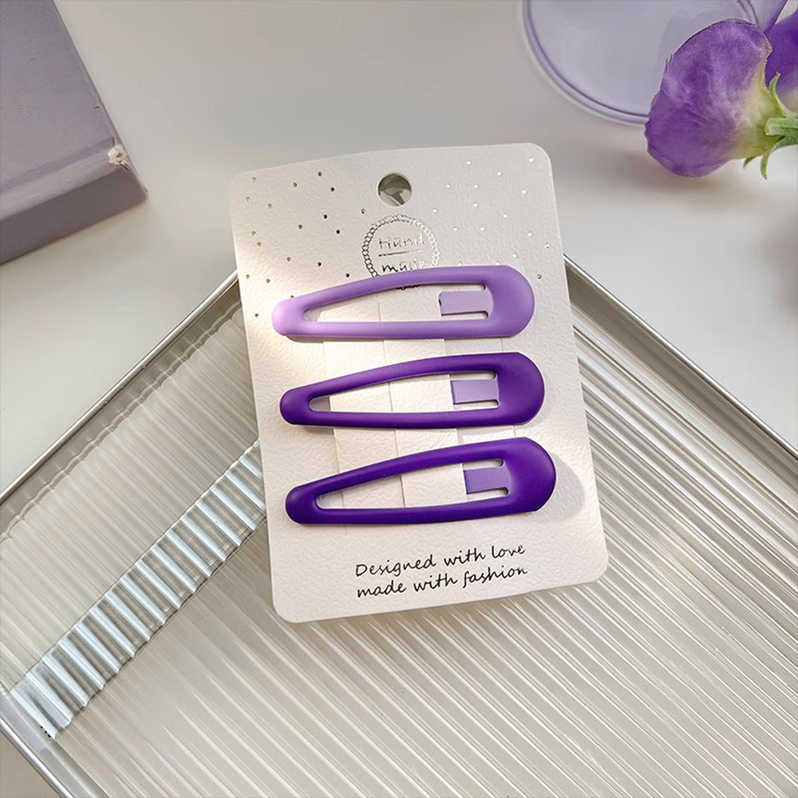 3PCS Sweet Style Headwear Pins – Lifestyle In Korean Bewertung und Preis