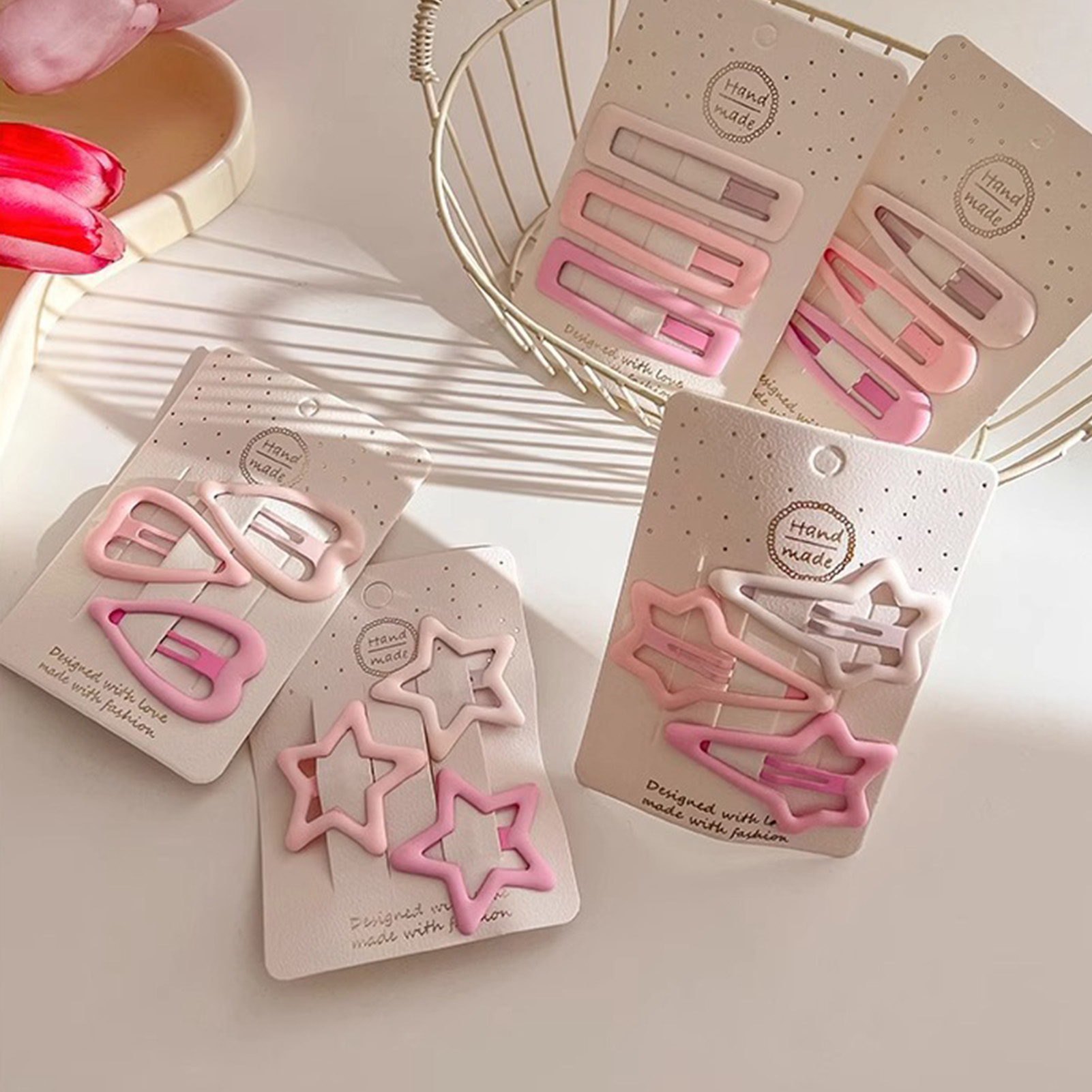 3PCS Sweet Style Headwear Pins – Lifestyle In Korean Bewertung und Preis