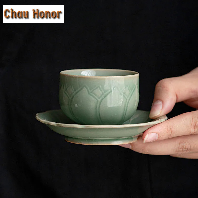 65ml Retro Celadon Sample Tea  – Celadon Ceramic Cup Bewertung und Preis