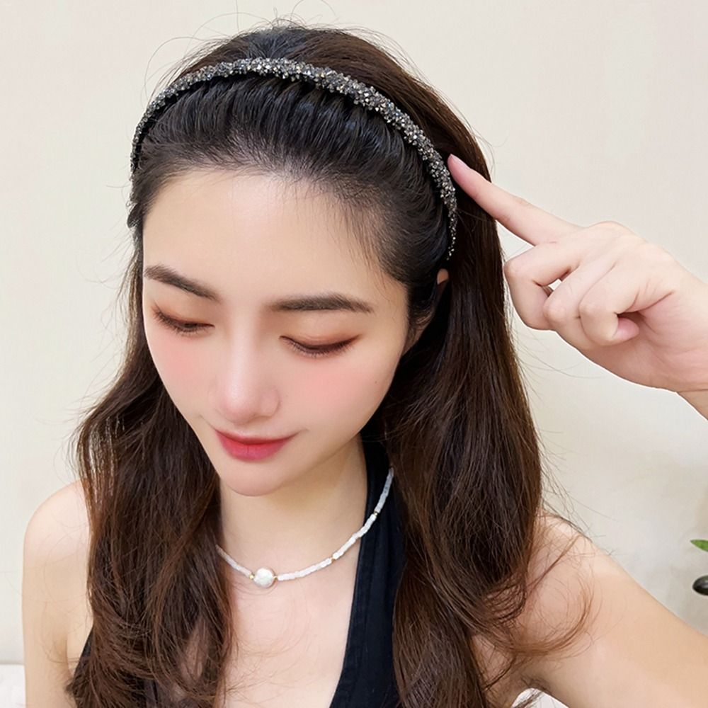 Plastic Rhinestone Headband Cu – Korean Lifestyle Bewertung und Preis