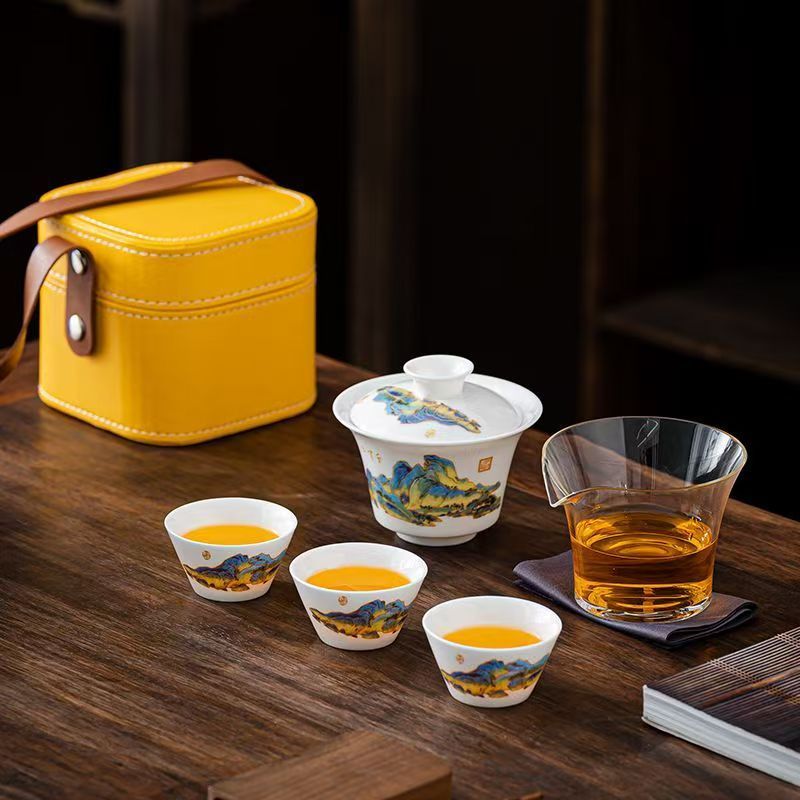 Travel Jade White Porcelain Te – Korean Tea Set Bewertung und Preis