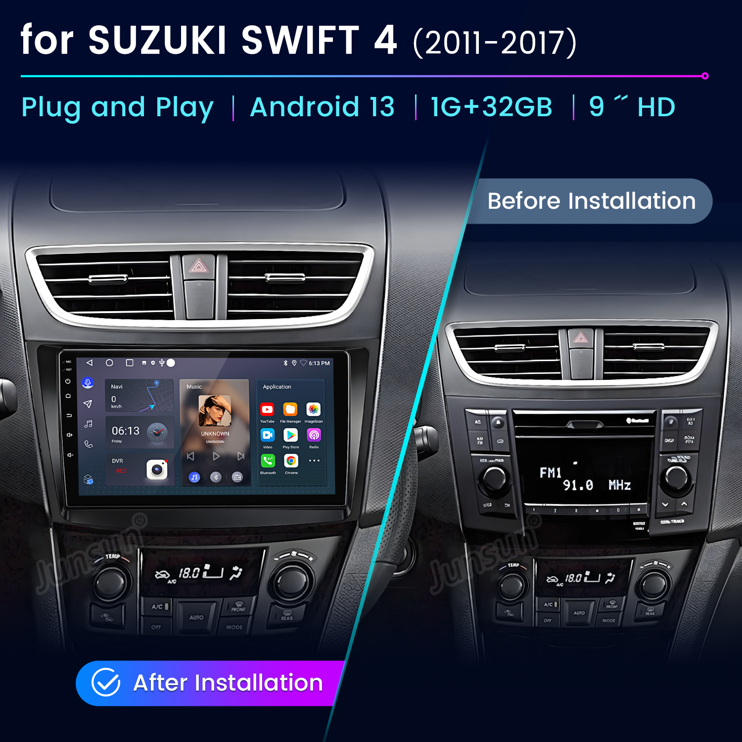 Junsun AI Voice Car Stereo Rad – Lifestyle In Korean Bewertung und Preis