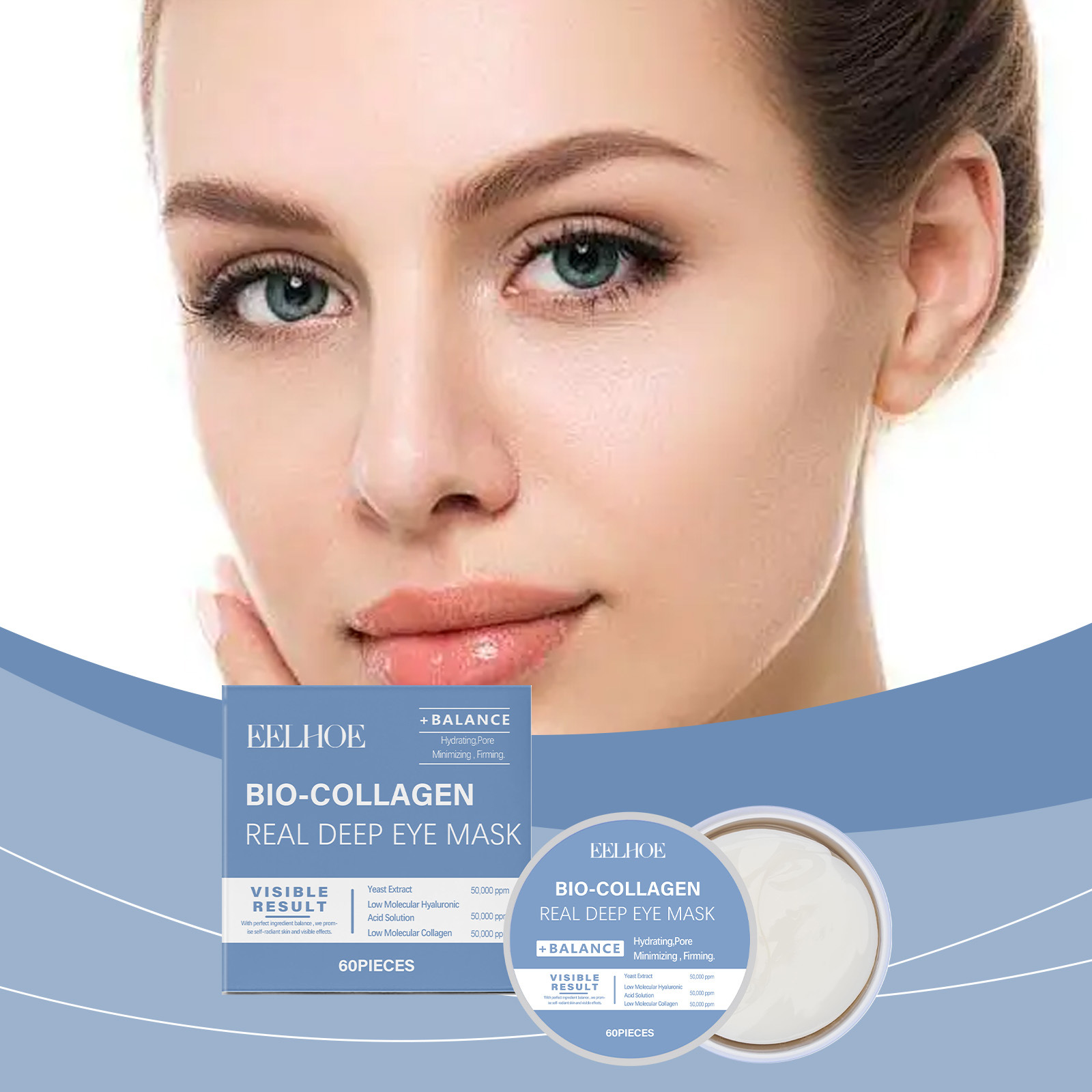 EELHOE Collagen Eye Mask Anti  – Sheet Mask Collagen Bewertung und Preis